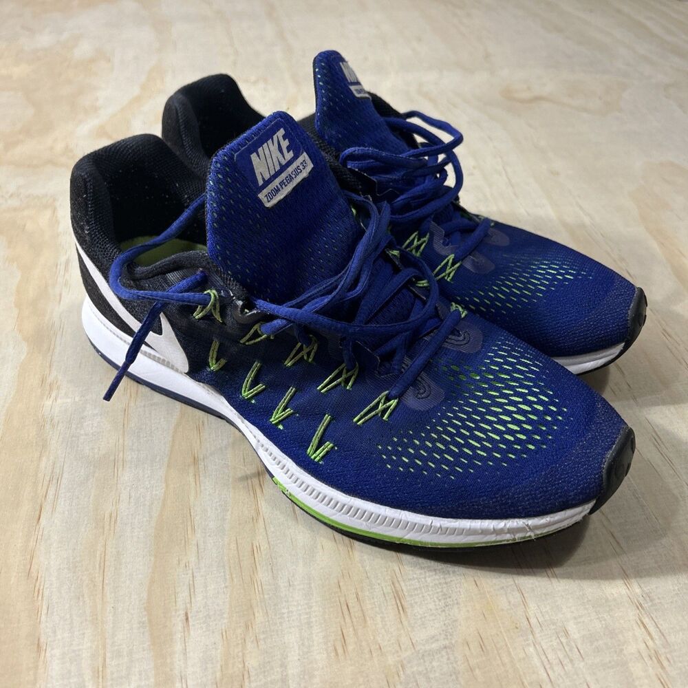 Nike Running Shoes Men’s Size 11.5 Blue Air Zoom Pegasus 33  831352-400